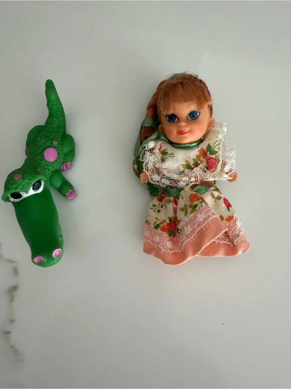 Mini Doll Collection - Pink, White, Green, Blonde
